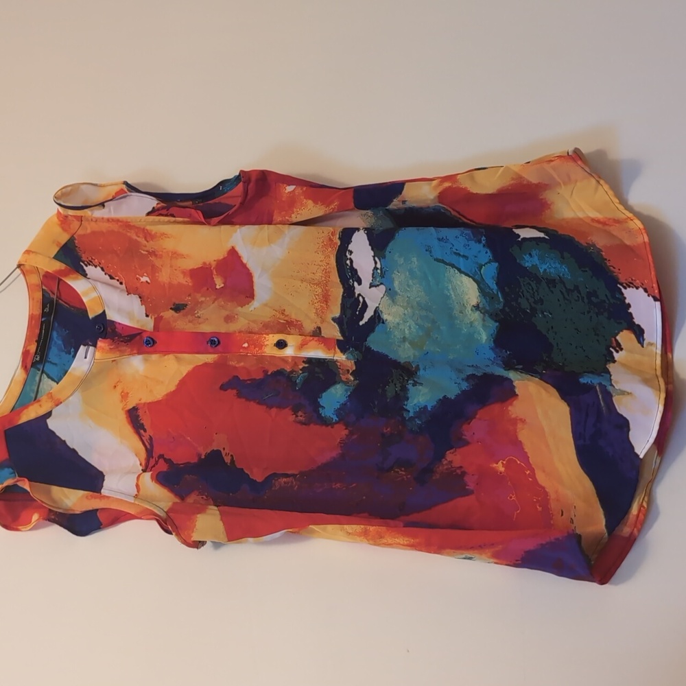 Vibrant Multicolor Women's Top